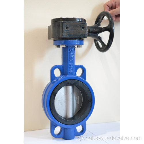 Butterfly Valve Ductile Iron Wafer Butterfly Valve Ductile Iron Gear Operated Supplier